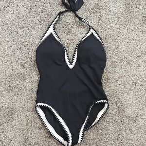 Seafolly Black and White Swimsuit